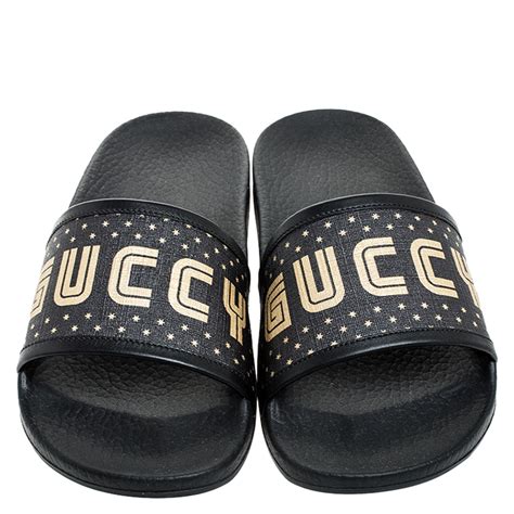 slip ons gucci|original gucci slides.